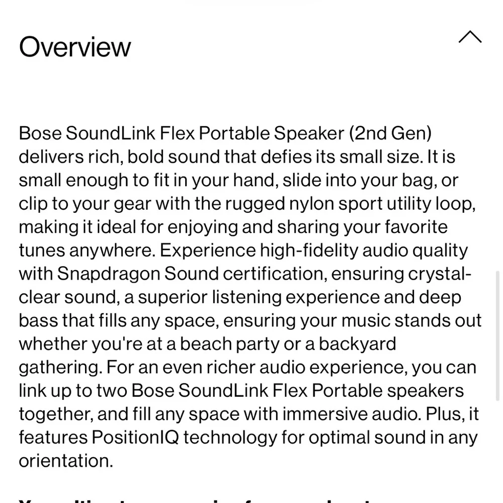Bose Wireless Speaker - Soundlink Flex 2nd Gen - CORPORATE LOGO ON FRONT! NEW. - Picture 7 of 10